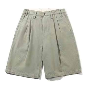 Butter Goods Pleated Shorts Washed Fatigue